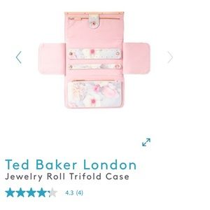 Ted Baker London Jewelry Roll Trifold Case